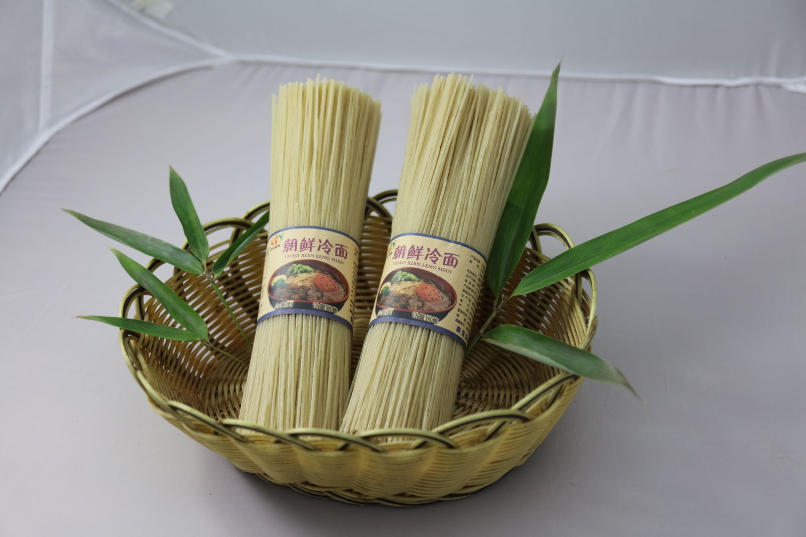 Three noodle cuts, extruded in Kalihi and delivered at 6 am